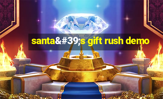 santa's gift rush demo