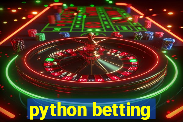 python betting