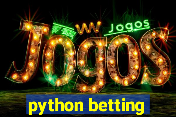 python betting