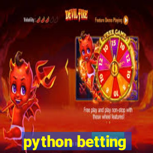 python betting