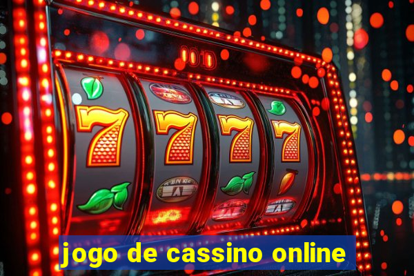 jogo de cassino online