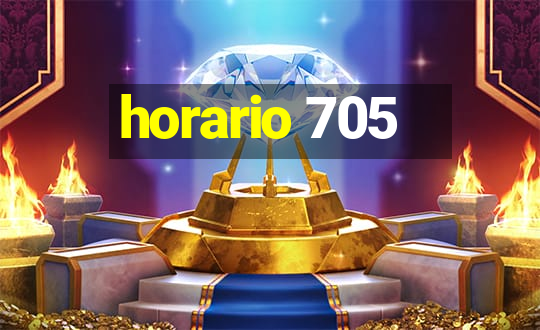 horario 705