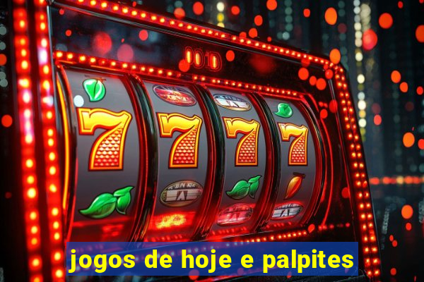 jogos de hoje e palpites