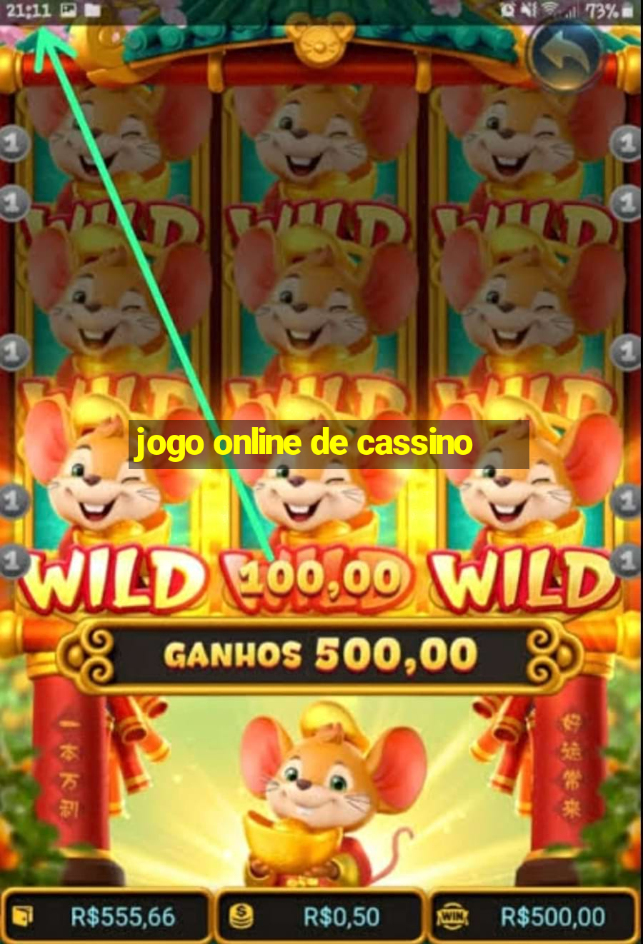 jogo online de cassino