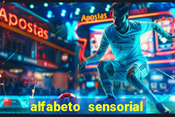 alfabeto sensorial para imprimir