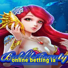 online betting ia