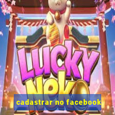 cadastrar no facebook