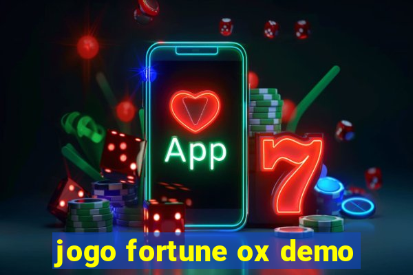 jogo fortune ox demo