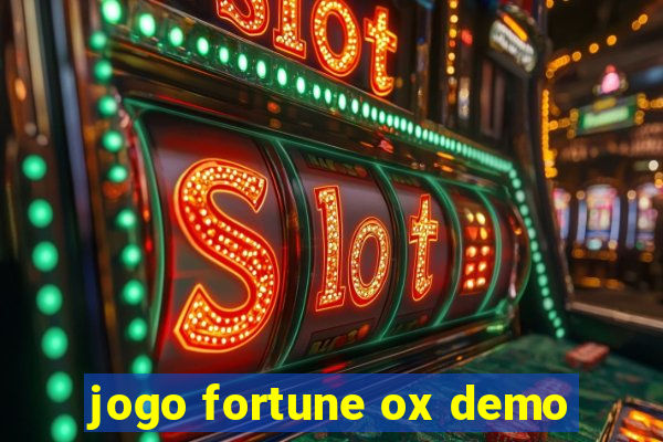 jogo fortune ox demo