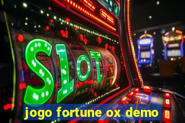 jogo fortune ox demo