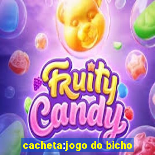 cacheta:jogo do bicho