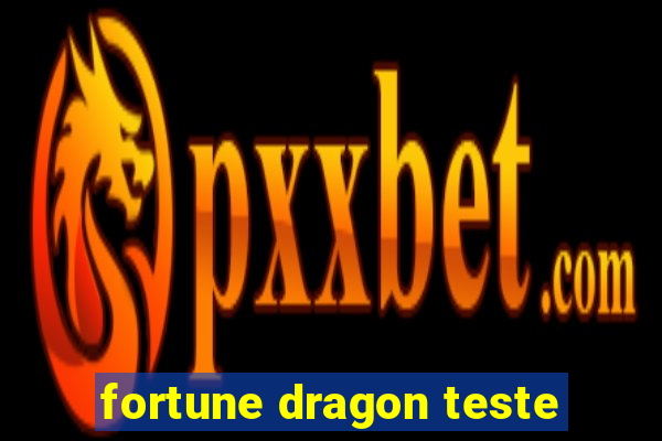 fortune dragon teste