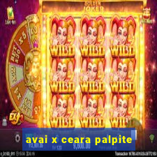 avai x ceara palpite