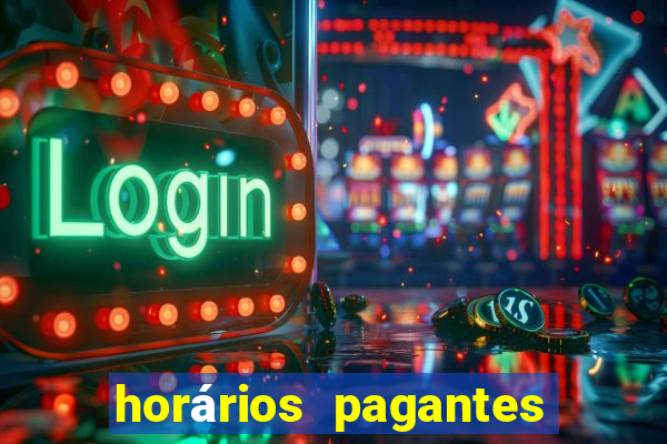 horários pagantes pg soft