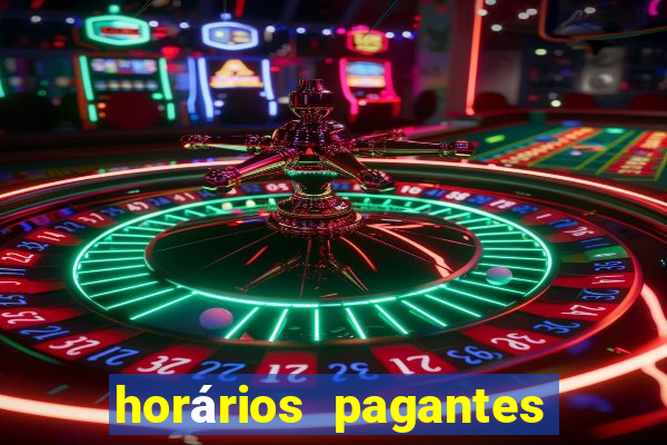 horários pagantes pg soft