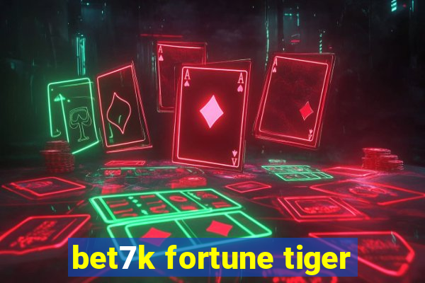 bet7k fortune tiger