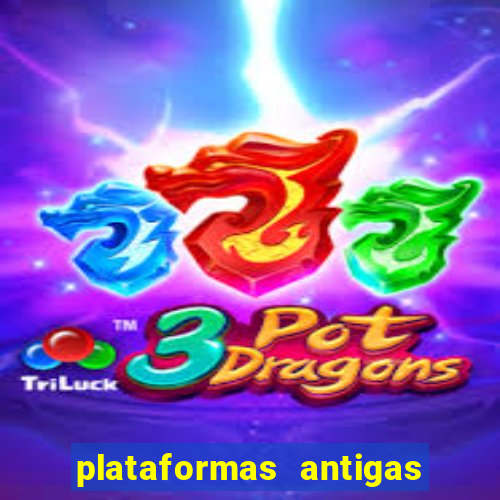 plataformas antigas de jogos