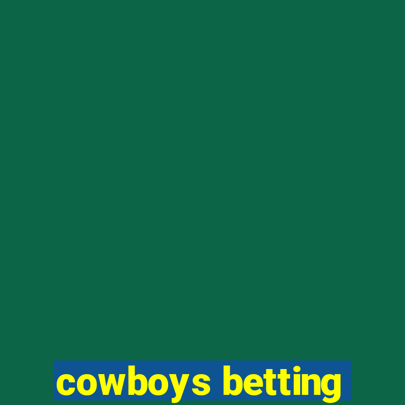 cowboys betting