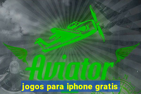 jogos para iphone gratis