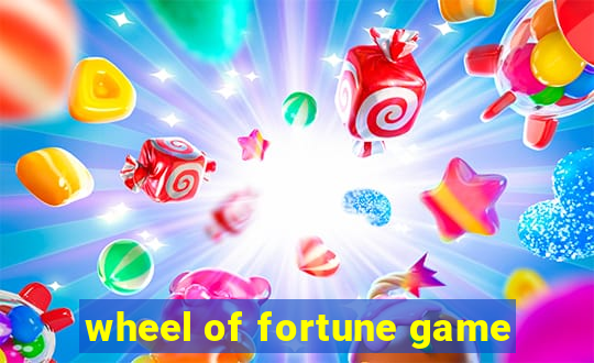 wheel of fortune game