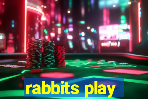 rabbits play