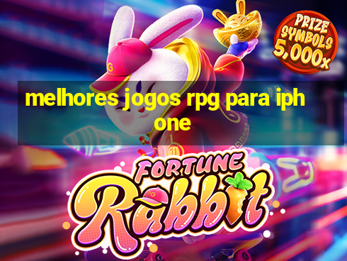 melhores jogos rpg para iphone