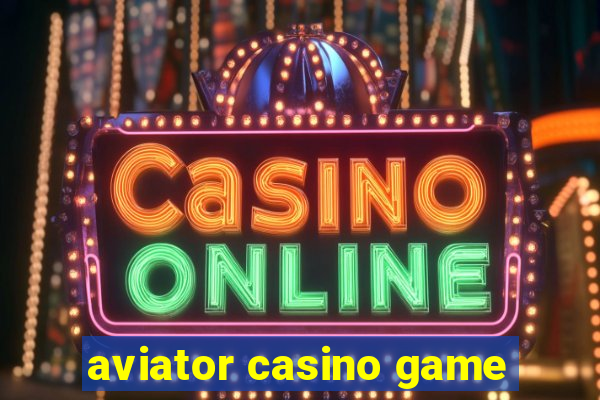 aviator casino game