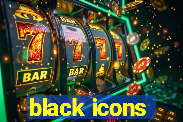 black icons