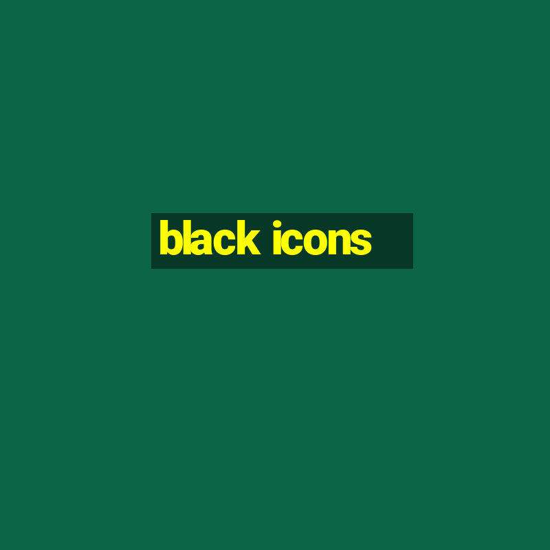 black icons