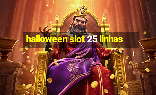 halloween slot 25 linhas