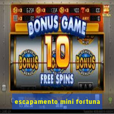 escapamento mini fortuna