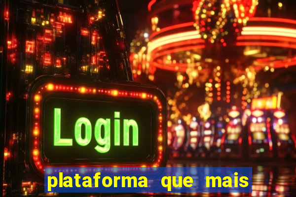 plataforma que mais paga fortune tiger