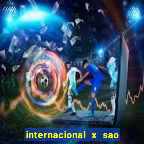 internacional x sao paulo palpite