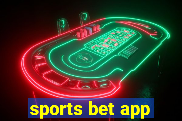 sports bet app