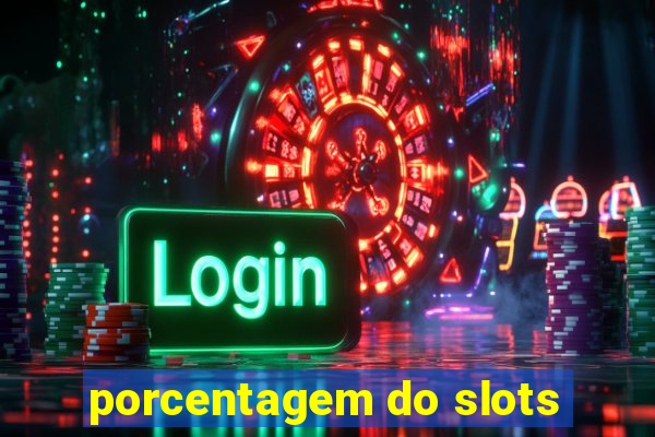 porcentagem do slots