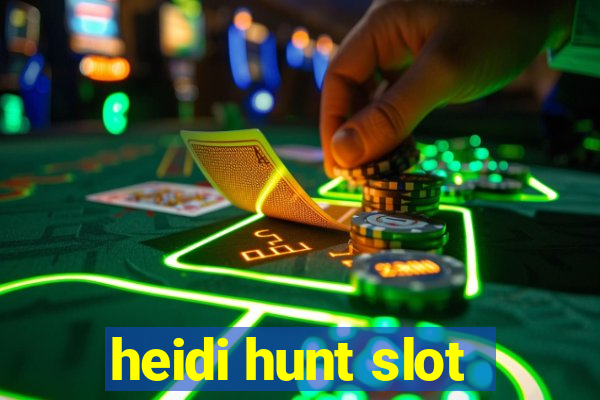 heidi hunt slot