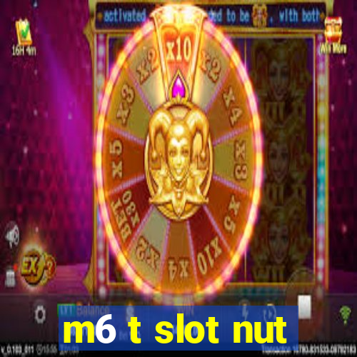 m6 t slot nut