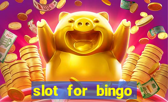 slot for bingo paga mesmo