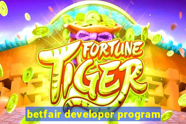 betfair developer program