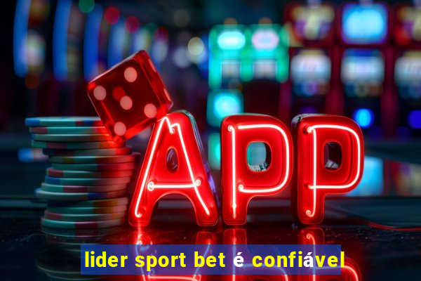 lider sport bet é confiável