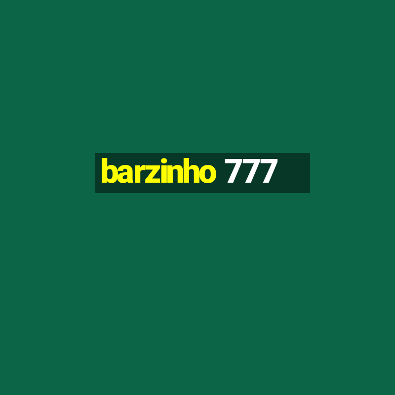 barzinho 777