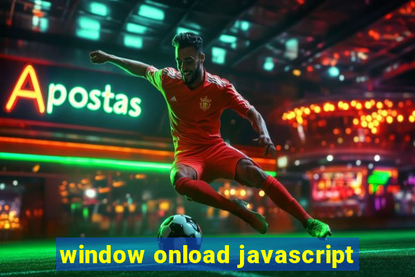 window onload javascript