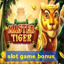 slot game bonus