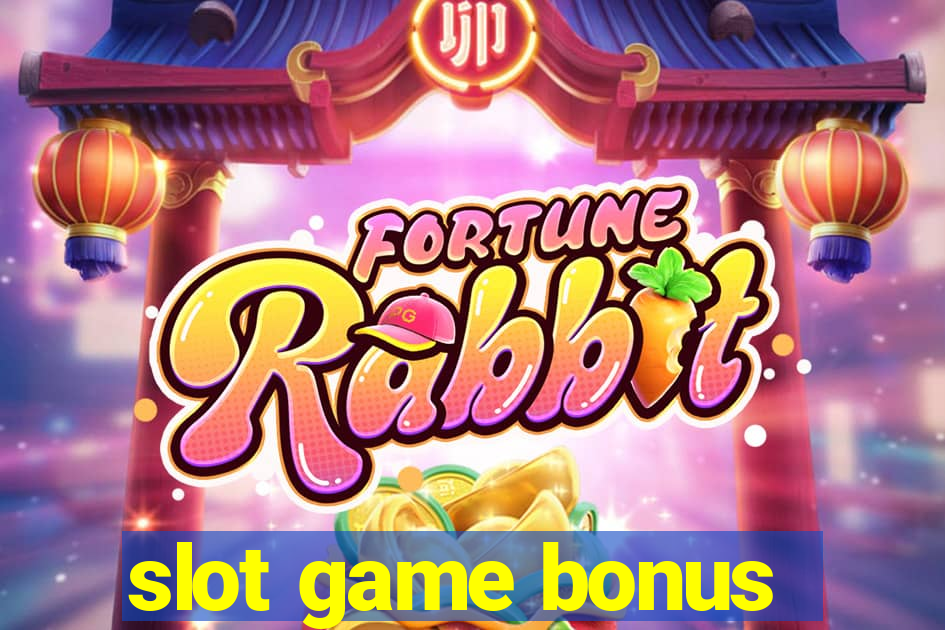 slot game bonus