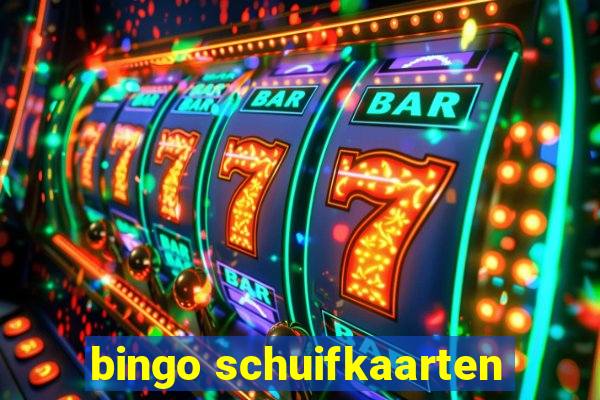 bingo schuifkaarten