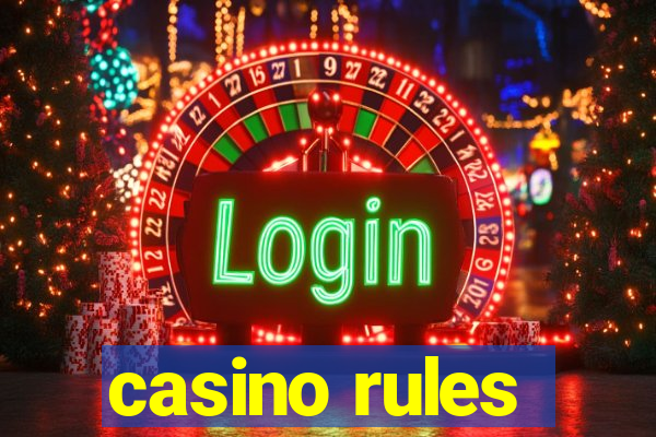 casino rules