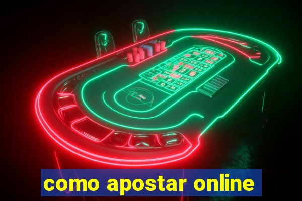 como apostar online