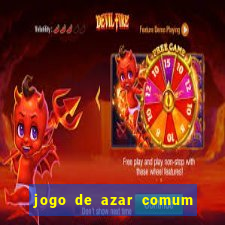 jogo de azar comum em cassinos