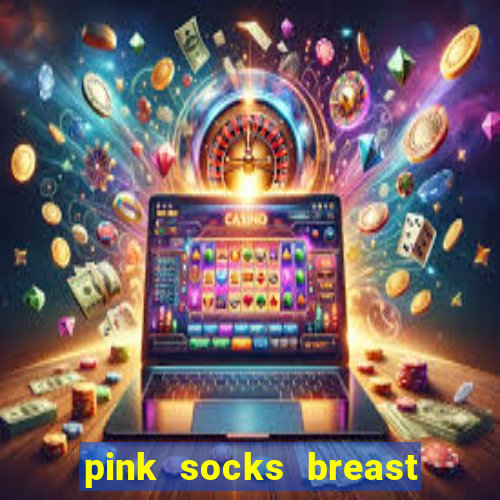 pink socks breast cancer awareness football