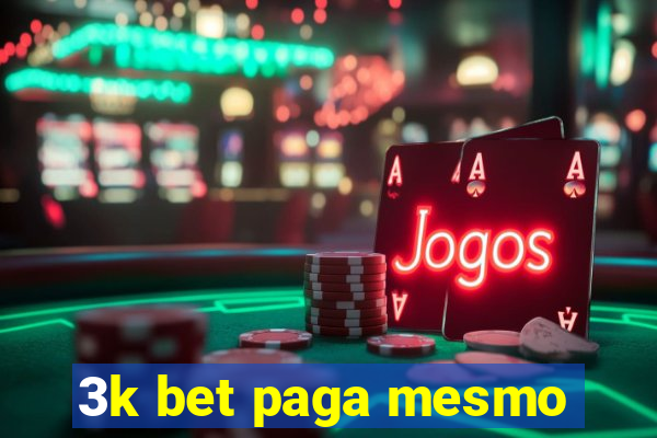 3k bet paga mesmo